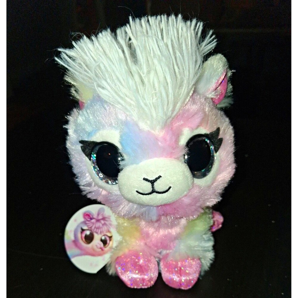 ZURU Coco Cones Charlie Llama Plush w/ Glitter Pink White Multicolor 2020